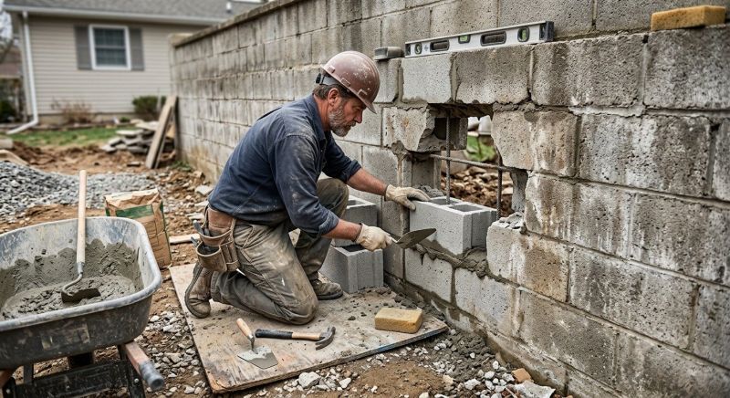 Block Masonry Repair in Lakeland, FL