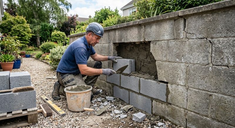 Block Wall Repair in Auburndale, FL