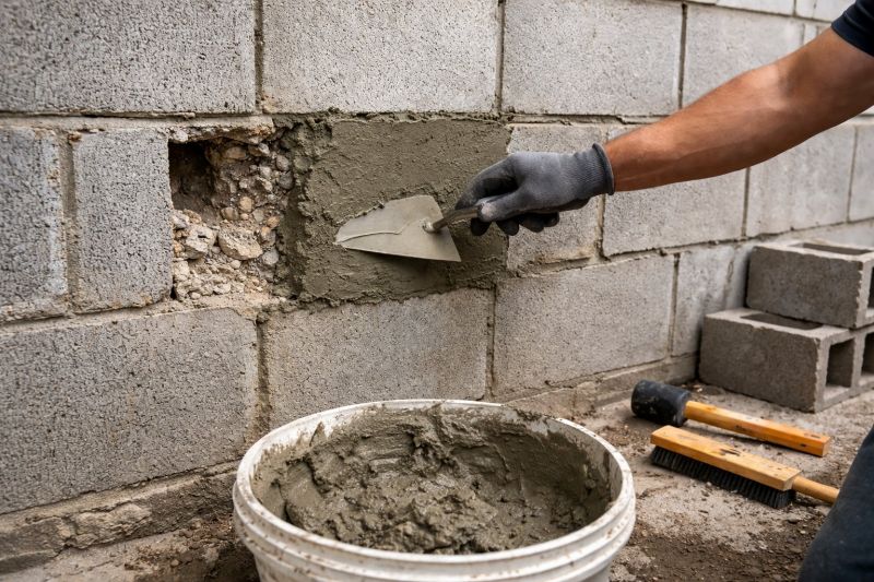 Block Wall Repair in Dover, FL