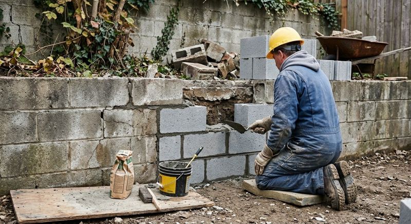 Block Wall Repair in Polk County, FL