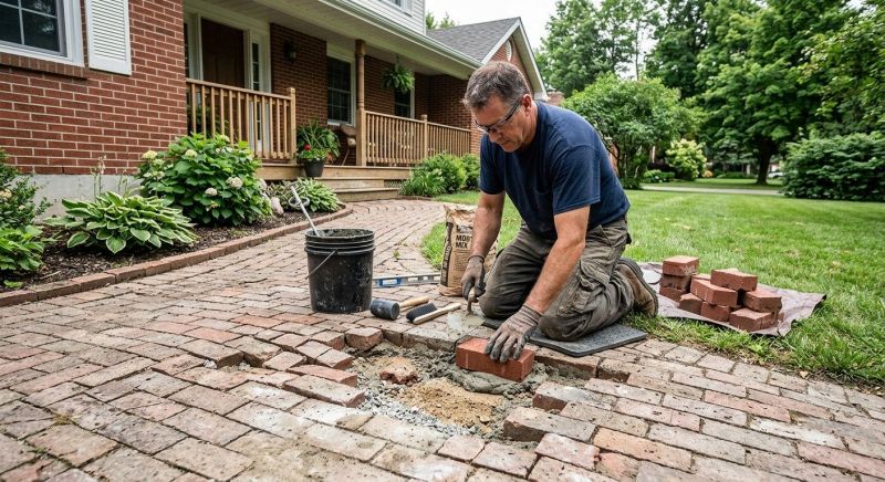 Brick Flatwork Repair in Kathleen, FL