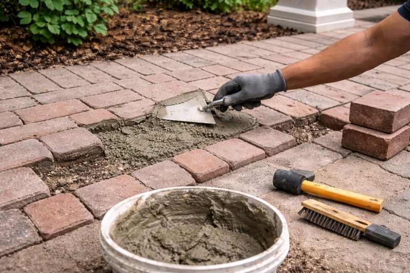 Brick Flatwork Repair in Mulberry, FL