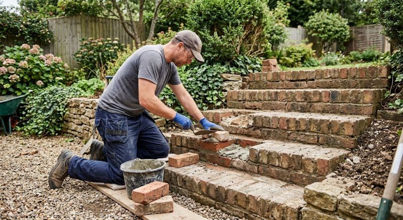 Brick Stairs Repair in Lakeland, FL