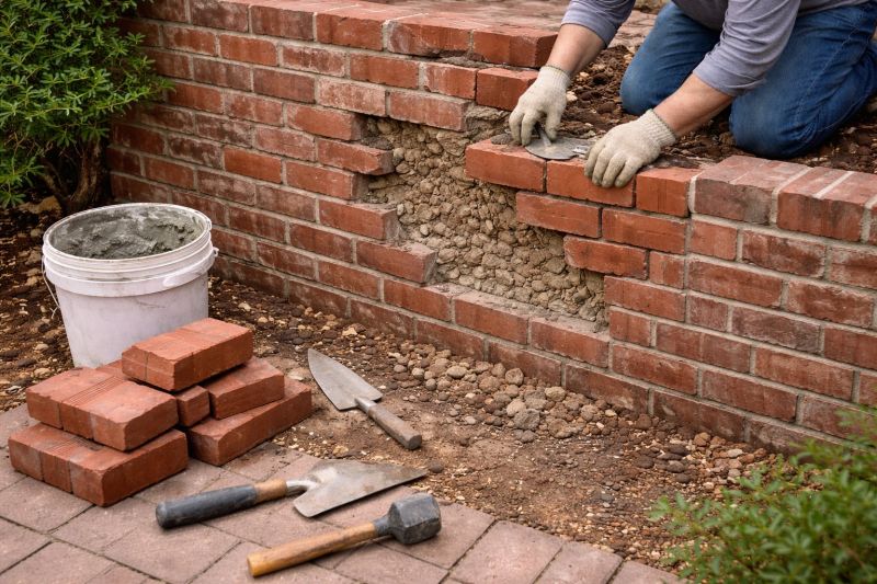 Brick Wall Repair in Lake Wales, FL