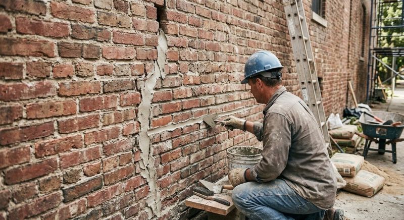 Brick Wall Repair in Mulberry, FL
