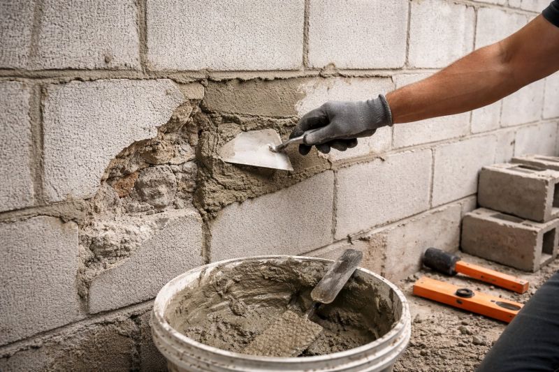 Cinder Block Wall Repair in Thonotosassa, FL