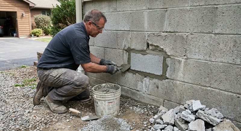 Cinder Block Wall Repair in Winter Haven, FL
