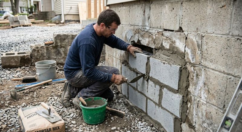 Concrete Block Repair in Plant City, FL