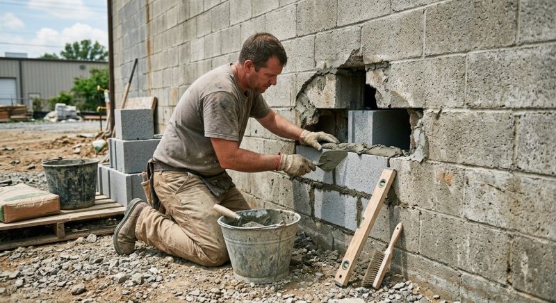Masonry Wall Repair in Lakeland, FL