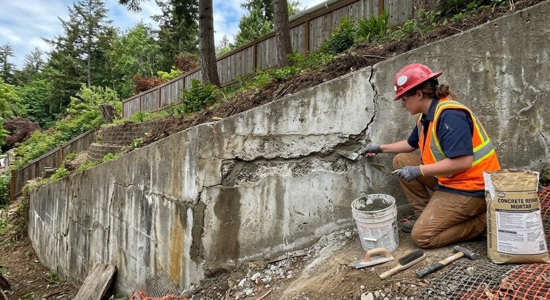 Retaining Wall Repair in Auburndale, FL