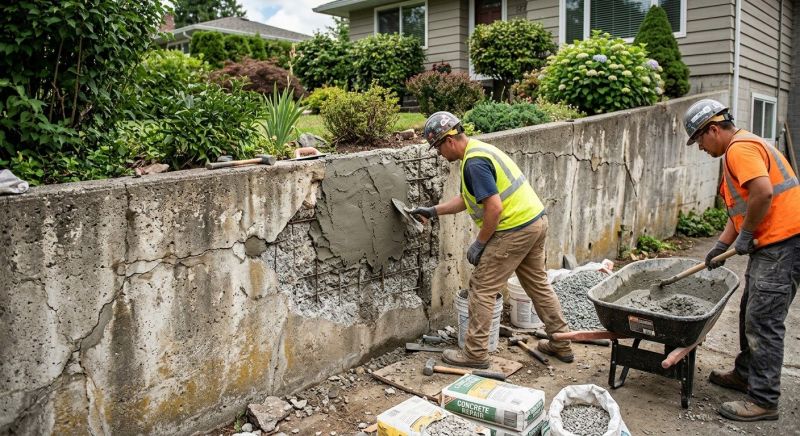 Retaining Wall Repair in Dover, FL