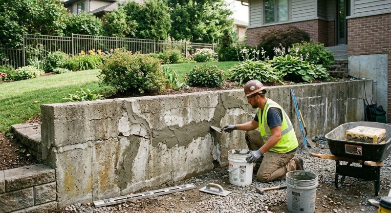 Retaining Wall Repair in Dover, FL
