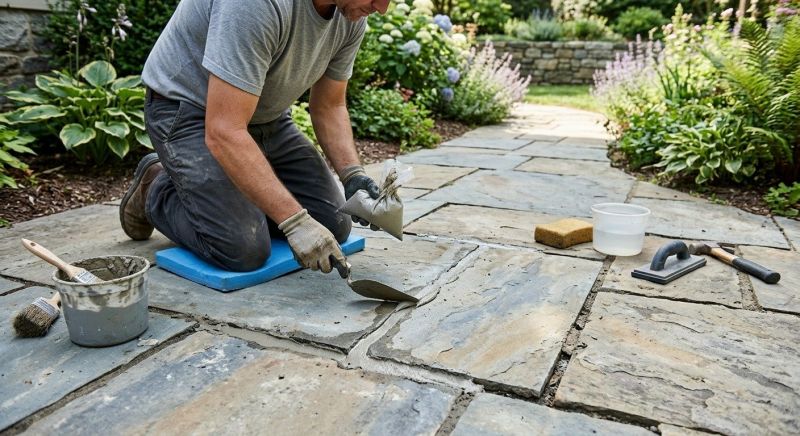Stone Walkway Repair in Lakeland, FL